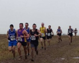 Masters Cross Country in Slippery Soggy Taghmon